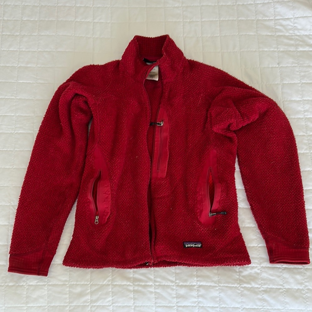 Patagonia Vibrant Red Fleece Jacket